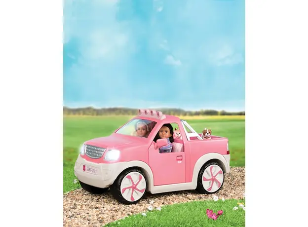 სათამაშო მანქანა LORI 6" DOLL PICK UP TRUCK, 3 image