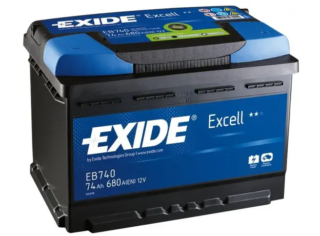 აკუმულატორი Exide EXCELL EB620 62 ა*ს R+