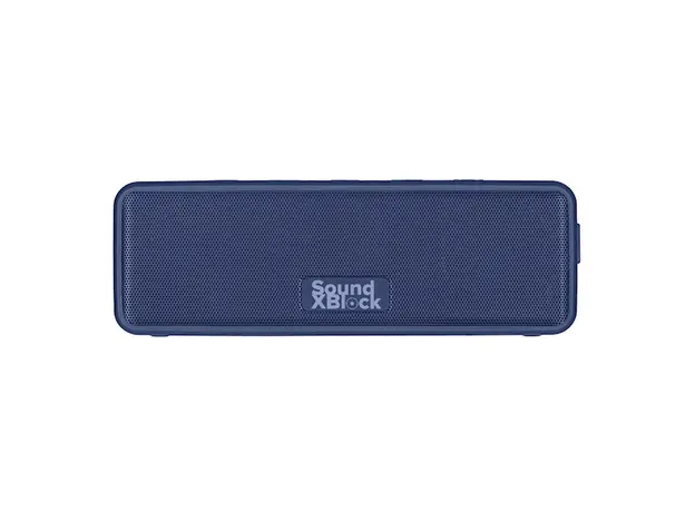 პორტატული დინამიკი 2E SOUNDXBLOCK TWS MP3 WIRELESS WATERPROOF Blue 2E-BSSXBWBL, 2 image