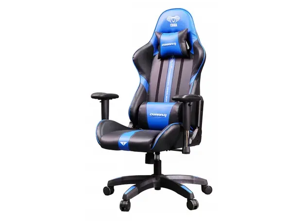 სათამაშო სავარძელი E-Blue EEC412BBAA-IA Gaming  Chair- BLUE, 3 image