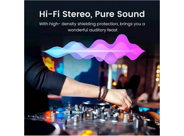 აუდიო ადაპტერი UGREEN 80730 3.5mm to 6.35mm Audio Adapter, 4 image