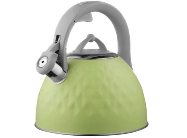 ჩაიდანი Ardesto Kettle Gemini, 2.5 l, green, stainless steel, 2 image