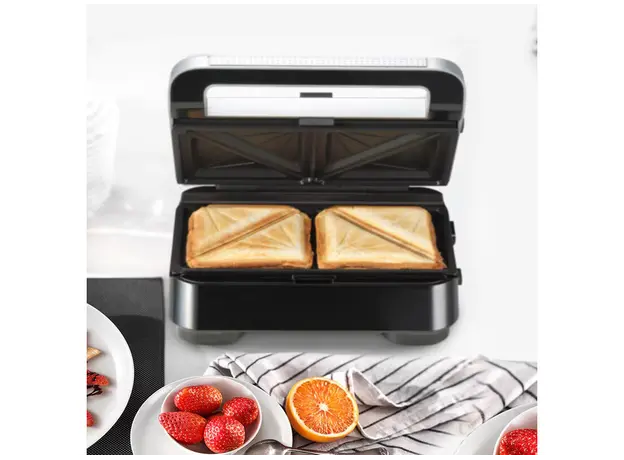 ტოსტერი BRAUN SM5005 SM BRAUN SILVBK  SnackMaker, 5 image