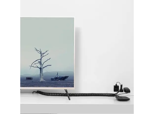 კაბელ მენეჯმენტი UGREEN 30820 Protection Tube DIA 25mm 5m (Black), 7 image