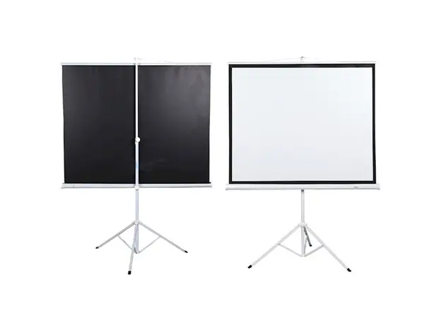 პროექტორის ეკრანი ALLSCREEN TRIPOD PROJECTION SCREEN 180X180CM HD FABRIC CTP-7272 100 inch, 3 image
