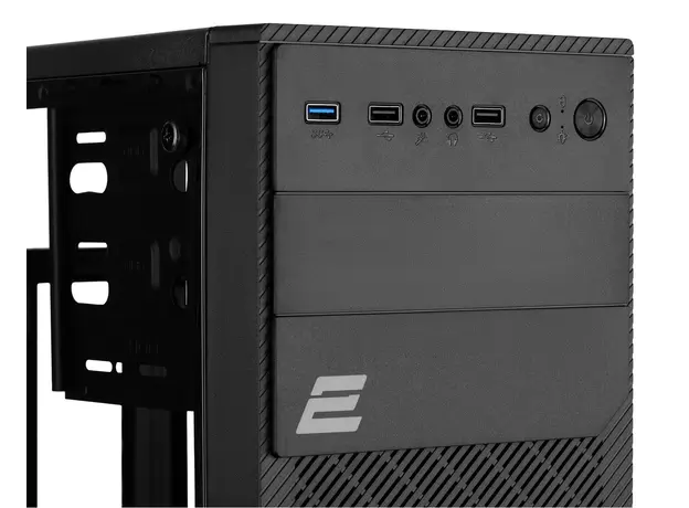 პროცესორის ქეისი 2E Computer case BASIS (RD850) MiniT, Micro ATX,Mini ITX,2xUSB2.0,1xUSB3.0,1x120mm ARGB,acrylic,(side panel), without PSU, black, 6 image