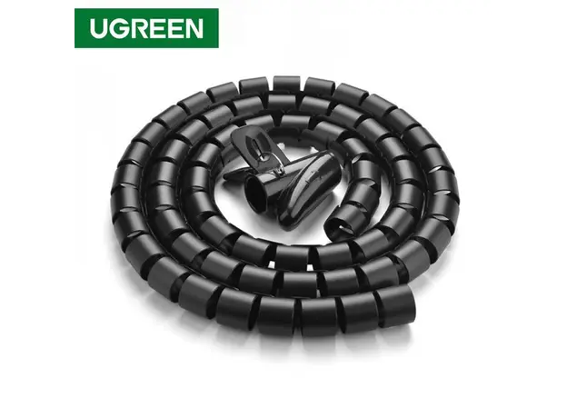 კაბელ მენეჯმენტი UGREEN 30820 Protection Tube DIA 25mm 5m (Black)