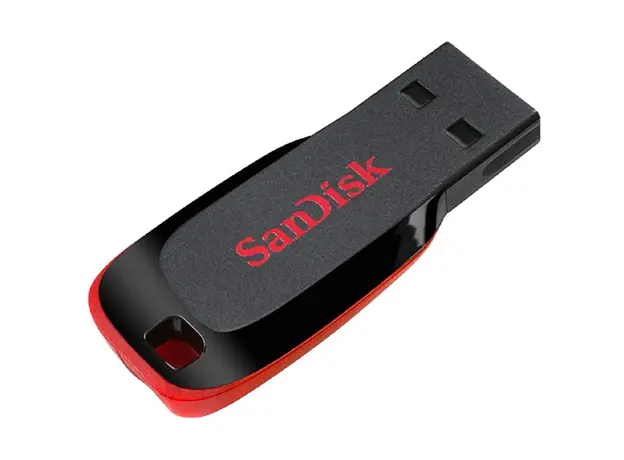 USB ფლეშ მეხსიერება SanDisk Cruzer Blade 64GB SDCZ50-064G-B35
