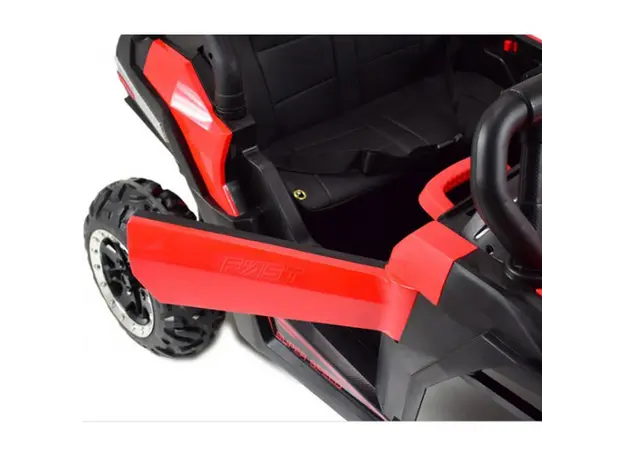2 ადგილიანი ბავშვის მანქანა BUGGY RED, 6 image