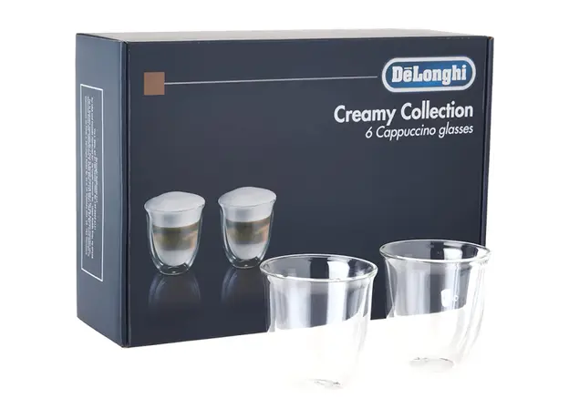 GLASS CUP CONF DLSC301 6BICC-CAPPUCCINO 190ML DL