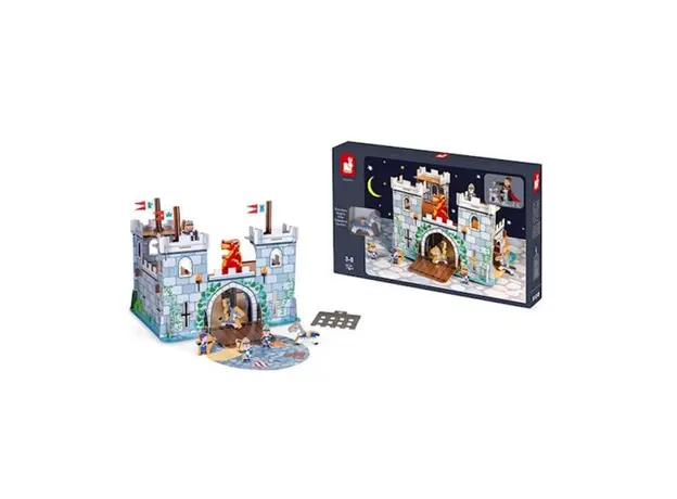 სათამაშო სასახლის ნაკრები Janod Story Fortified Castle, 3 image