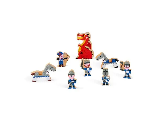 სათამაშო სასახლის ნაკრები Janod Story Fortified Castle, 5 image