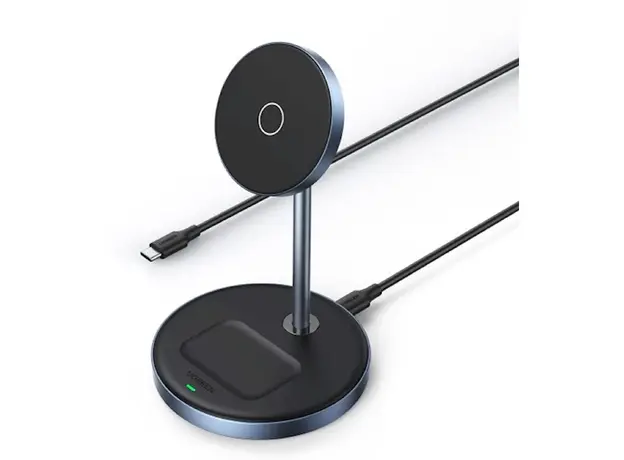 უსადენო დამტენი UGREEN CD317 (90668), Wireless Charger, Black/Blue