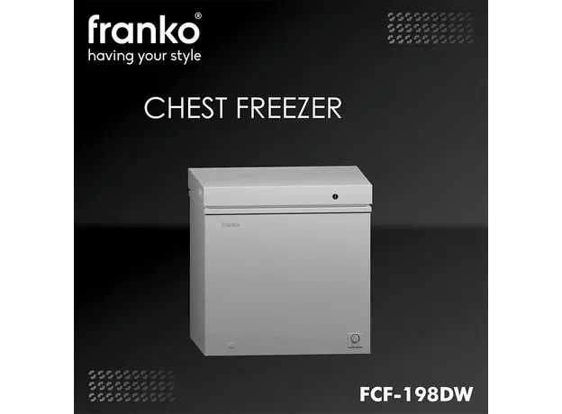 საყინულე მაცივარი FRANKO FCF-198DW (198L), 3 image