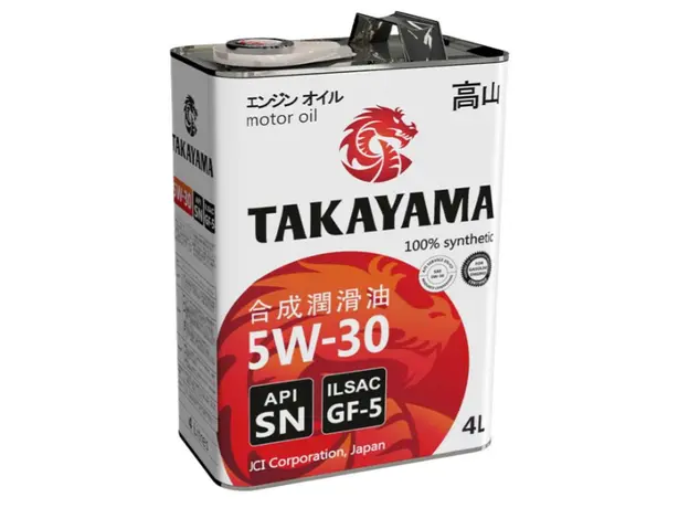 ზეთი TAKAYAMA 5W30 ILSAC GF-5 /SN 4L