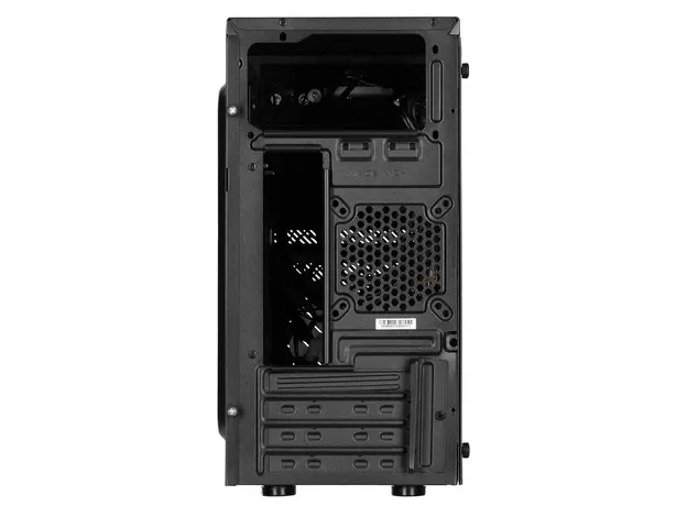 პროცესორის ქეისი 2E Computer case BASIS (RD850) MiniT, Micro ATX,Mini ITX,2xUSB2.0,1xUSB3.0,1x120mm ARGB,acrylic,(side panel), without PSU, black, 4 image