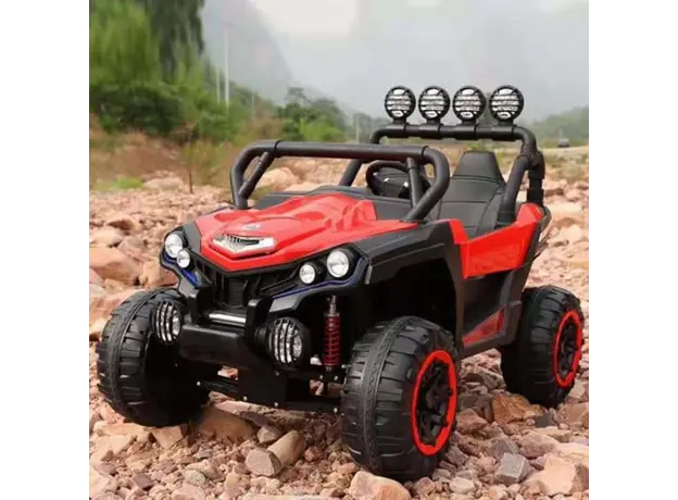 2 ადგილიანი ბავშვის მანქანა BUGGY RED, 7 image