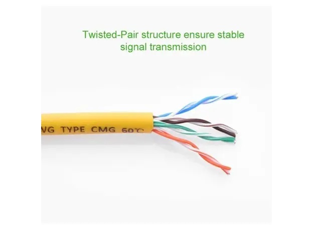 LAN კაბელი UGREEN (11232) Cat 5e UTP Lan Cable 3m (Yellow), 5 image