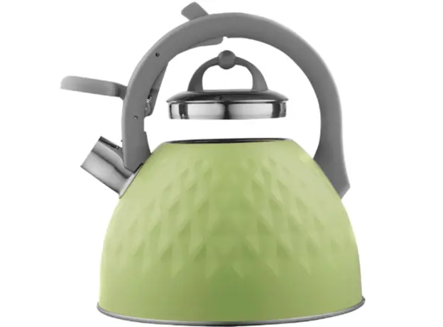 ჩაიდანი Ardesto Kettle Gemini, 2.5 l, green, stainless steel, 4 image