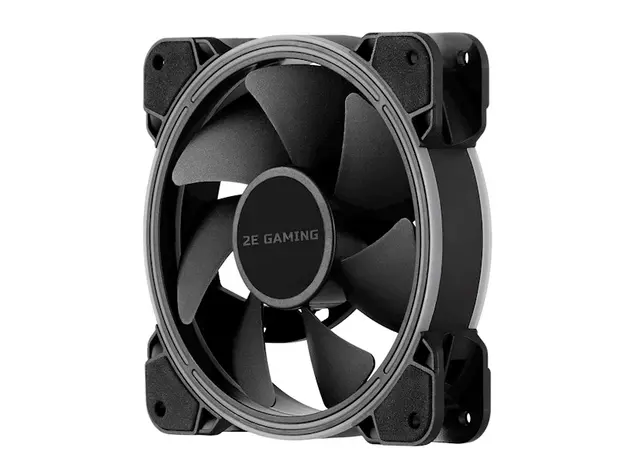 ქულერი 2E GAMING Case fan AIR COOL ACF120B-RGB, 120mm, 1300rpm,  4pin PWM+3pin, 24.8dBa, 3 image