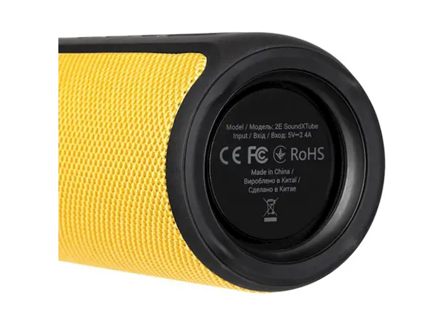 დინამიკი Portable Speaker 2E SoundXTube TWS, MP3, Wireless, Waterproof Yellow, 5 image