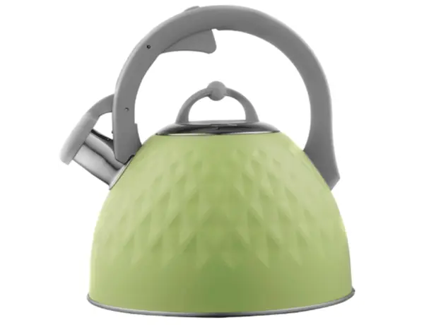 ჩაიდანი Ardesto Kettle Gemini, 2.5 l, green, stainless steel, 3 image