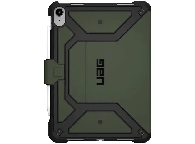 პლანშეტის ქეისი UAG 12339X117272 Metropolis, 10.9", iPad, Cover, Olive