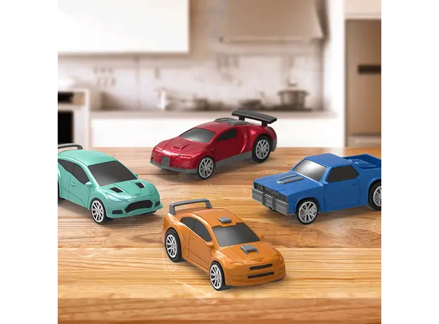 მანქანები DRIVEN TURBOCHARGE PULL-BACK STOCK CARS BLISTER, 4 image