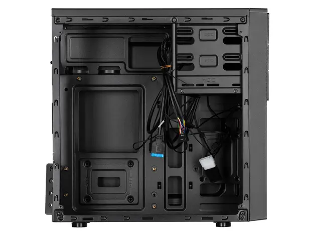 პროცესორის ქეისი 2E Computer case BASIS (RD850) MiniT, Micro ATX,Mini ITX,2xUSB2.0,1xUSB3.0,1x120mm ARGB,acrylic,(side panel), without PSU, black, 5 image