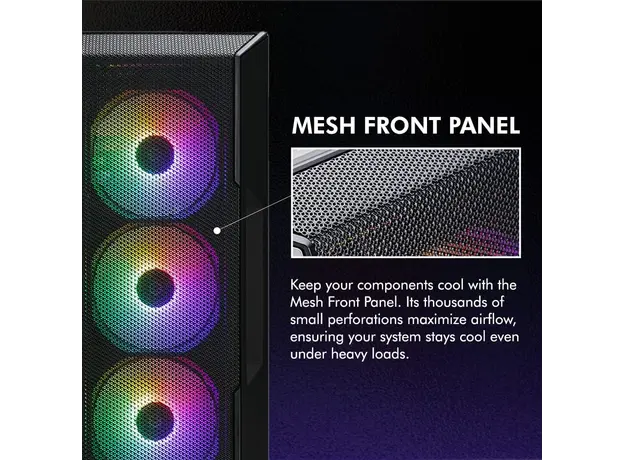 კომპიუტერის ქეისი Zalman Computer case I3 NEO TG BLACK, 5 image