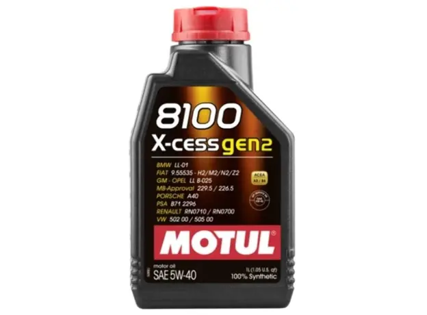 ზეთი MOTUL 8100 X-CESS GEN2 5W40 1L