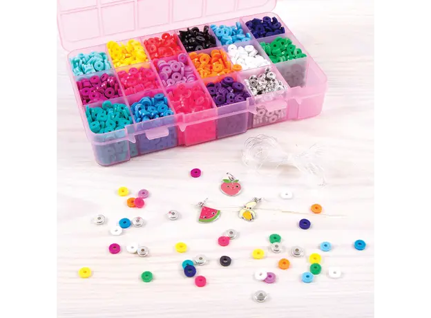 მძივების ნაკრები Make It Real Heishi Beads Kit, 4 image