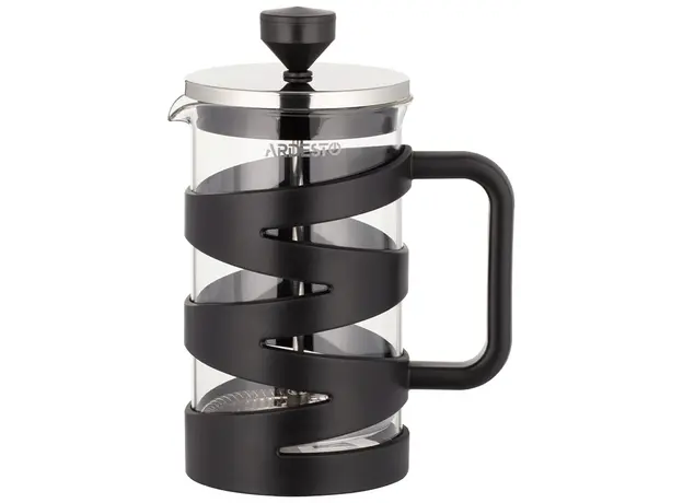 ჩაის დასაყენებელი Ardesto French press Gemini, 600 ml, stainless steel, glass, plastic