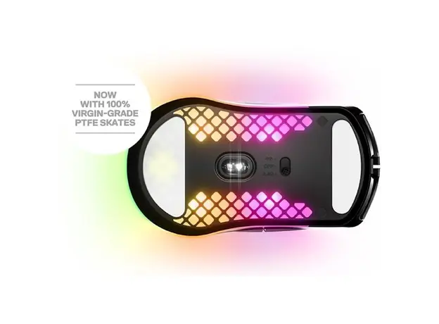 მაუსი SteelSeries Aerox 3 Wireless (2022) Onyx Black, 5 image