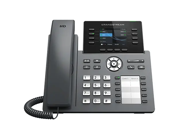 IP ტელეფონი Grandstream GRP2634 Carrier-Grade IP Phones 8  line keys 4 SIP accounts 32 VPK