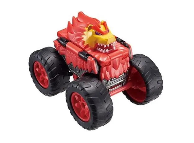 მანქანა Flip Cars 2-in-1 Flip Vehicle- Monster Lion Truck