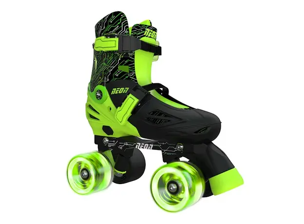 როლიკები NEON COMBO SKATES (SIZE 12-2) GREEN 4L/13L/16L CL 4PK, 4 image
