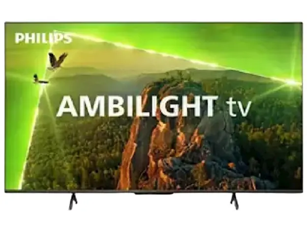 ტელევიზორი Philips 50PUS8118/12, 50", 4K UHD, Smart TV, USB, HDMI, LAN, BT, WIFI, Black, 2 image