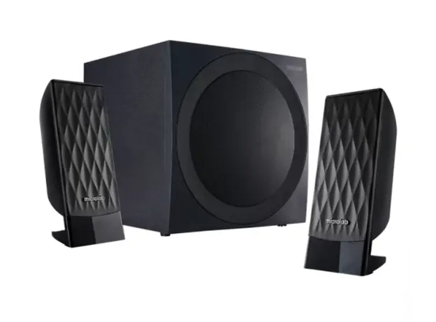დინამიკი 2.1 Microlab M-300BT Bluetooth Speaker 38W Black, 2 image
