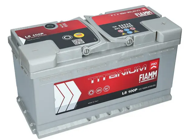 აკუმულატორი FIAMM TP L5 100P 100 ა*ს R+, 2 image