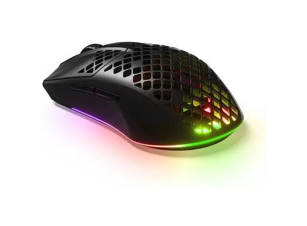 მაუსი SteelSeries Aerox 3 Wireless (2022) Onyx Black, 4 image