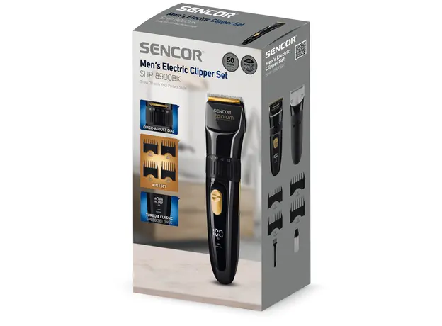 თმის საკრეჭი SENCOR SHP 8900BK, 3 image