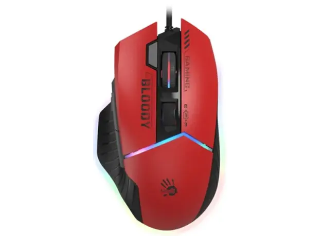 მაუსი A4tech Bloody W95 Max Sports RGB Gaming Mouse Sports Red