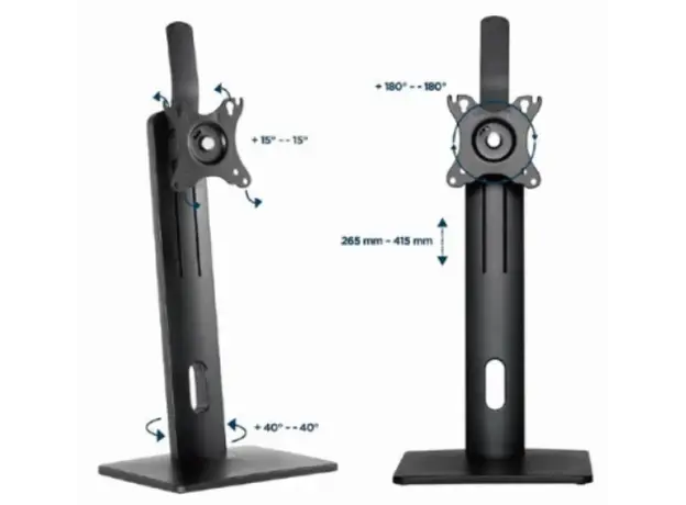 მონიტორის სადგამი Gembird MS-D1-01 Monitor desk stand height adjustable 17"-32", 5 image