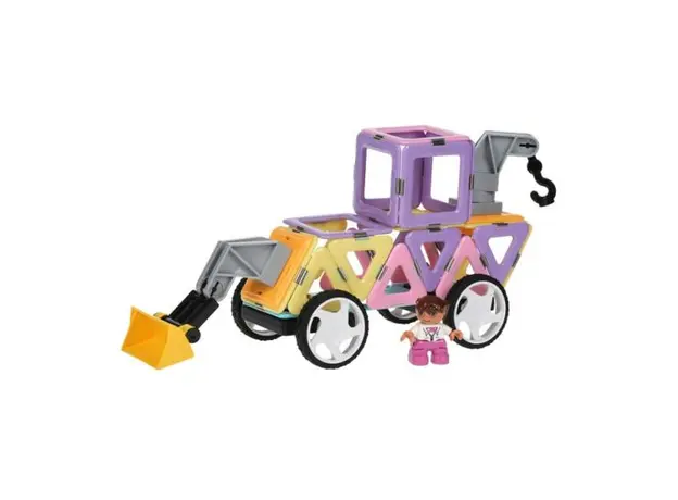 კონსტრუქტორი Magplayer Designer magnetic box set 68 e. MPT2-68, 6 image