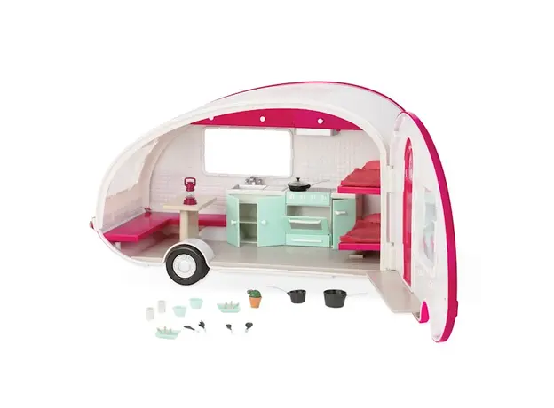 სათამაშო მანქანა LORI RV CAMPER FOR 6" DOLL