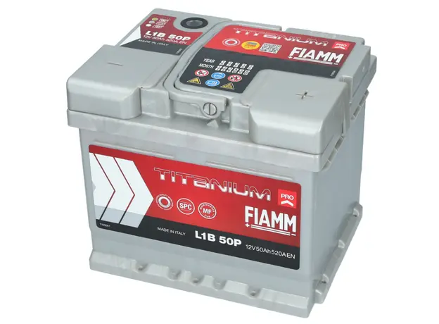აკუმულატორი FIAMM TP L1B 50 ა*ს R+, 2 image