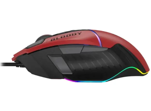მაუსი A4tech Bloody W95 Max Sports RGB Gaming Mouse Sports Red, 9 image