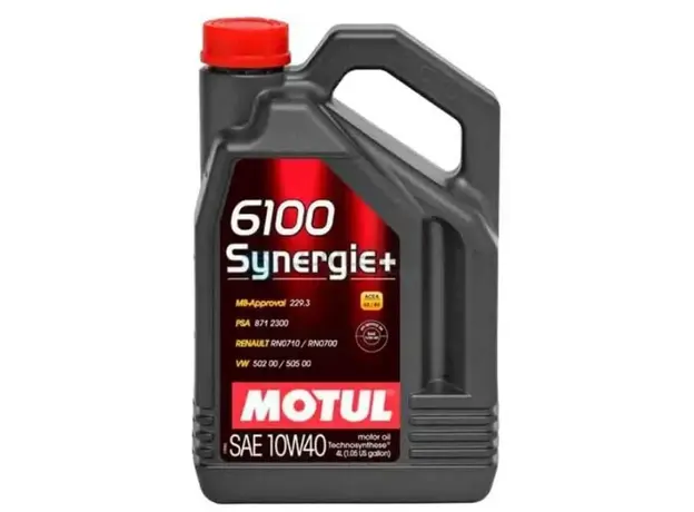 ზეთი MOTUL 6100 SYNERGIE+ 10W40 4L