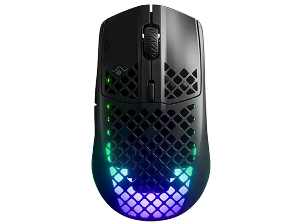 მაუსი SteelSeries Aerox 3 Wireless (2022) Onyx Black